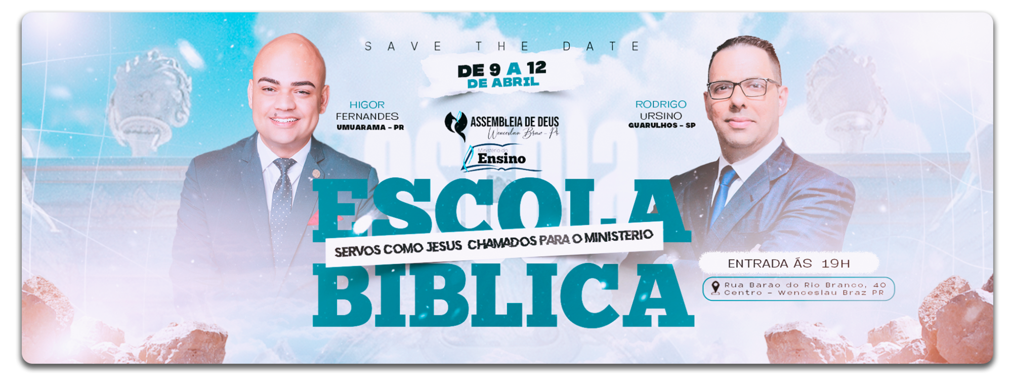 Escola Bíblica - Servos Como Jesus, Chamados Para O Ministério