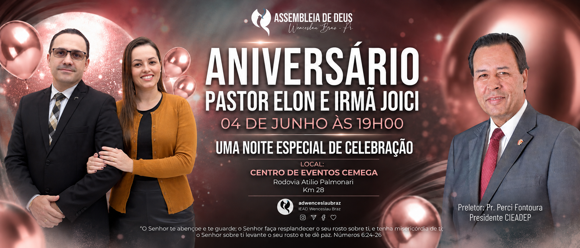 Aniversário Pastor